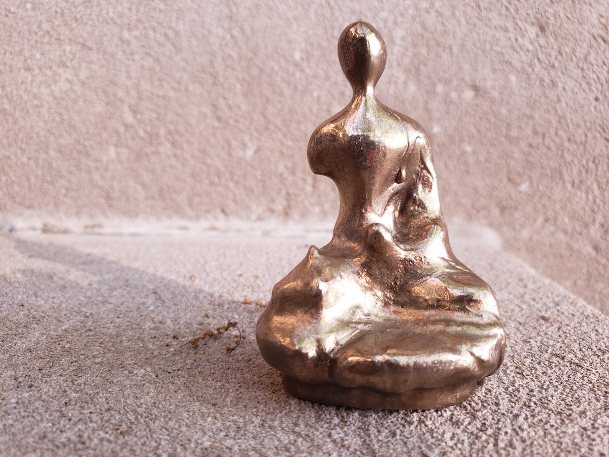 First photograph from the Buddha project