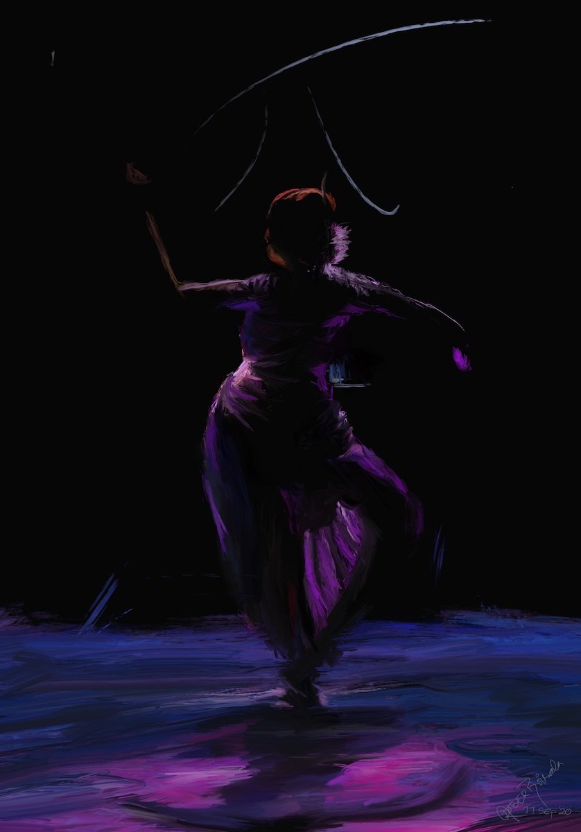 First photograph from the Dancers project