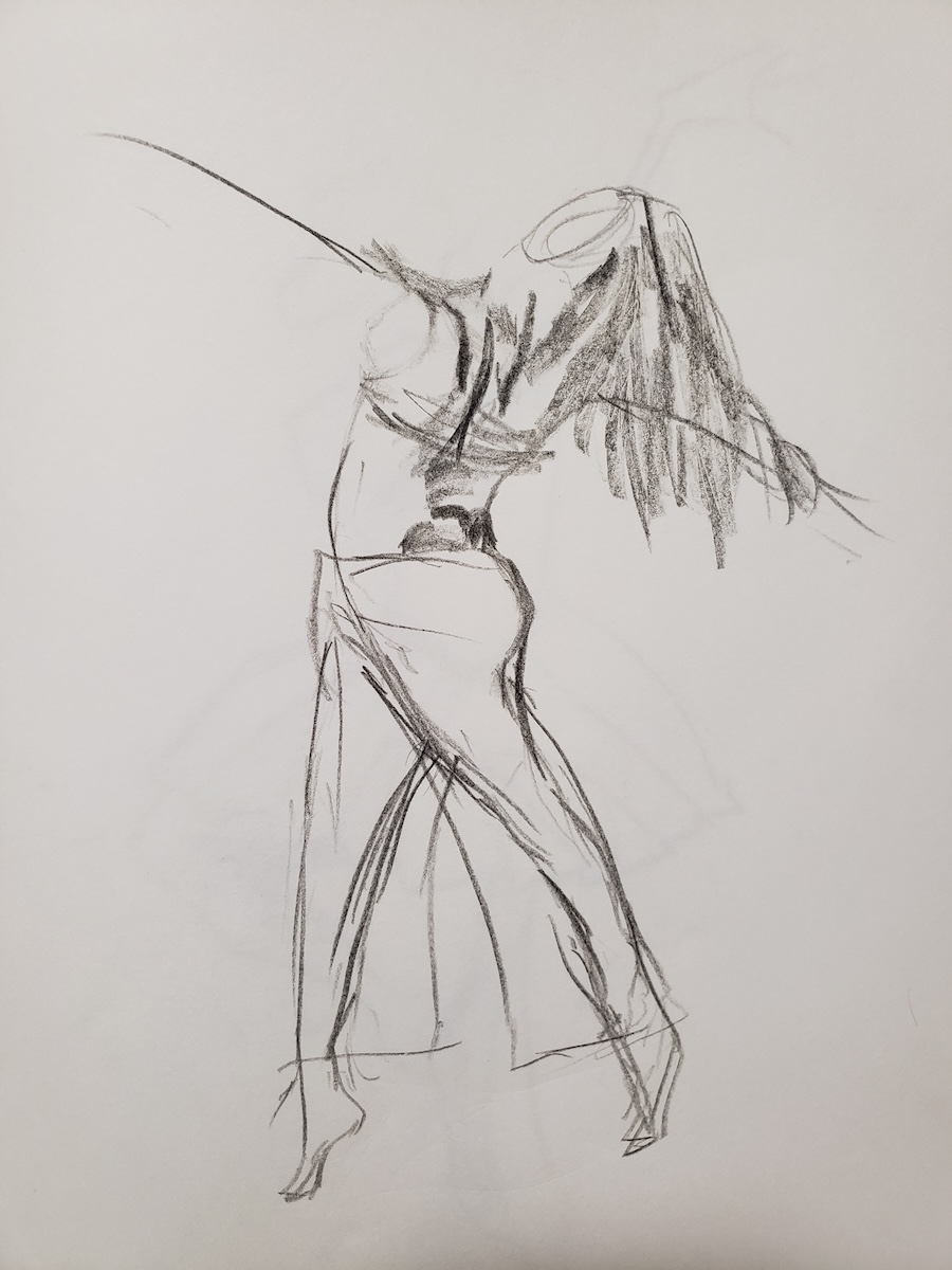 Second photograph from the Dancers project