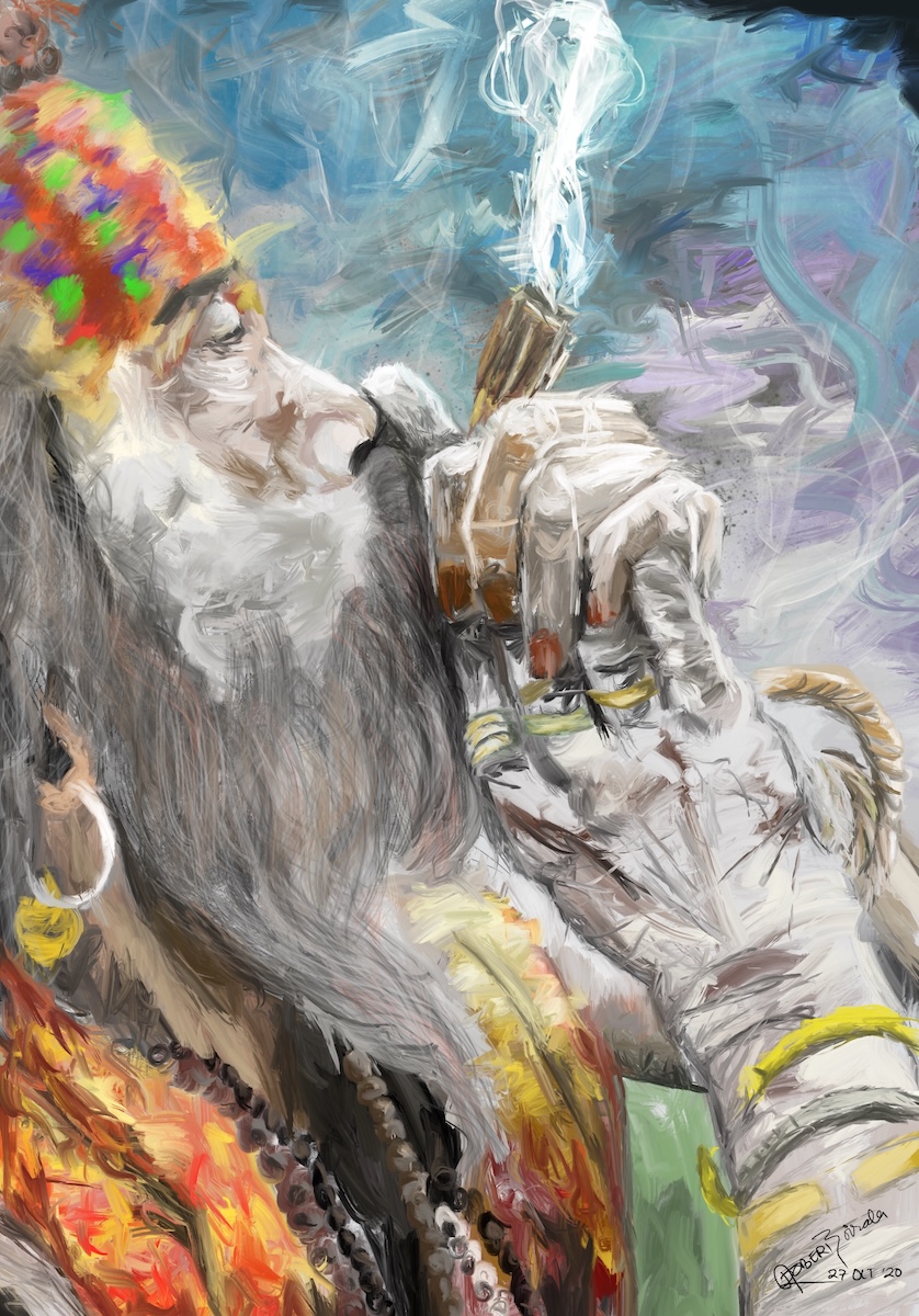 Third photograph from the Sadhu project